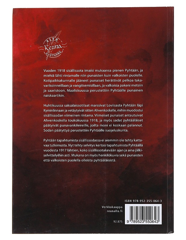 Pyhtää sisällissodassa - Lönnfors, Sanna - Elämäkerrat ja muistelmat - 10105494033 - 1