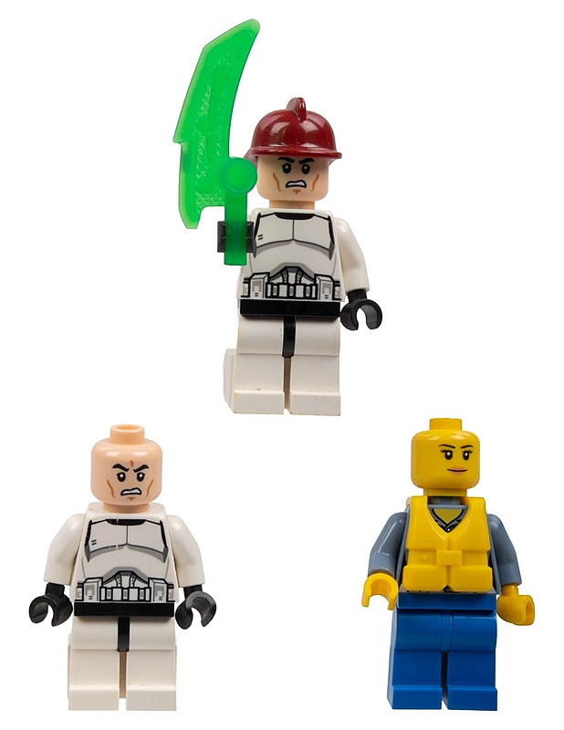 LEGO minifiguuri, 3 kpl - Lasten lelut - 10105494048 - 0