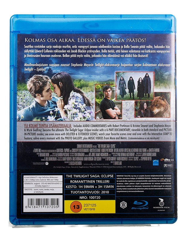Twilight : Epäilys - DVD - Blu-ray-levyt - 10105494051 - 1