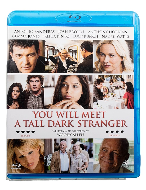 You Will Meet a Tall Dark Stranger - blu-ray - Blu-ray-levyt - 10105494065 - 0