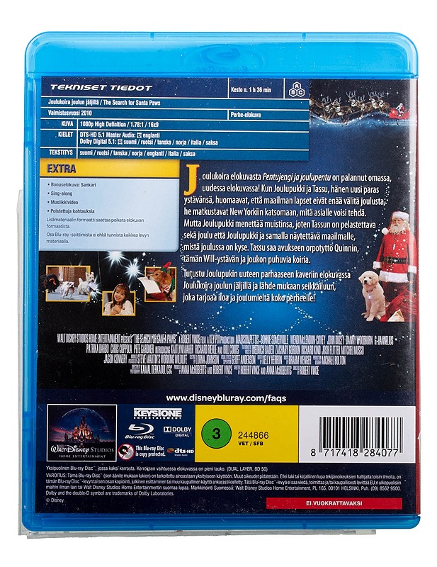 Joulukoira - blu-ray - Blu-ray-levyt - 10105494078 - 1
