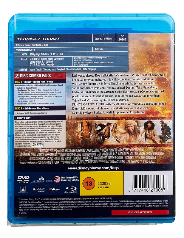 Prince of Persia - blu-ray - Blu-ray-levyt - 10105494082 - 1