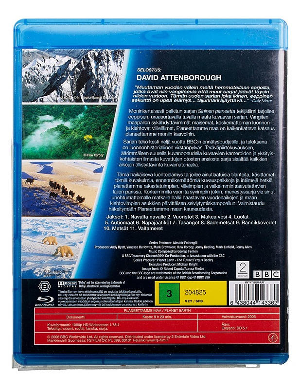 Planeettamme maa - blu-ray - Blu-ray-levyt - 10105494097 - 1