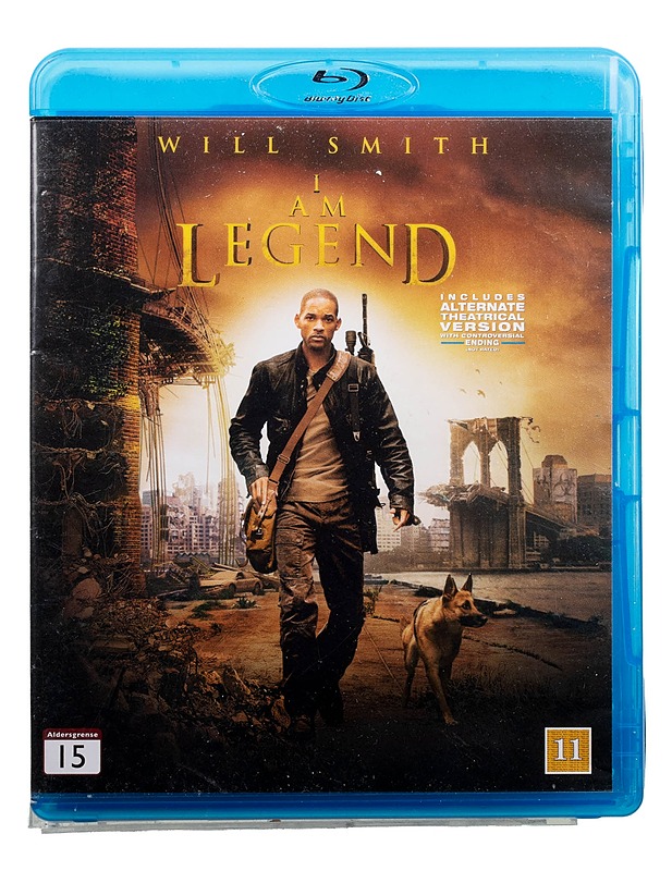 I am Legend - blu-ray - Blu-ray-levyt - 10105494098 - 0
