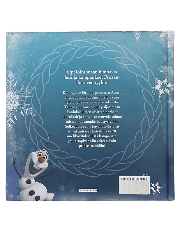 Frozen : Lettejä ja kampauksia -  - Lastenkirjat - 10105494104 - 1