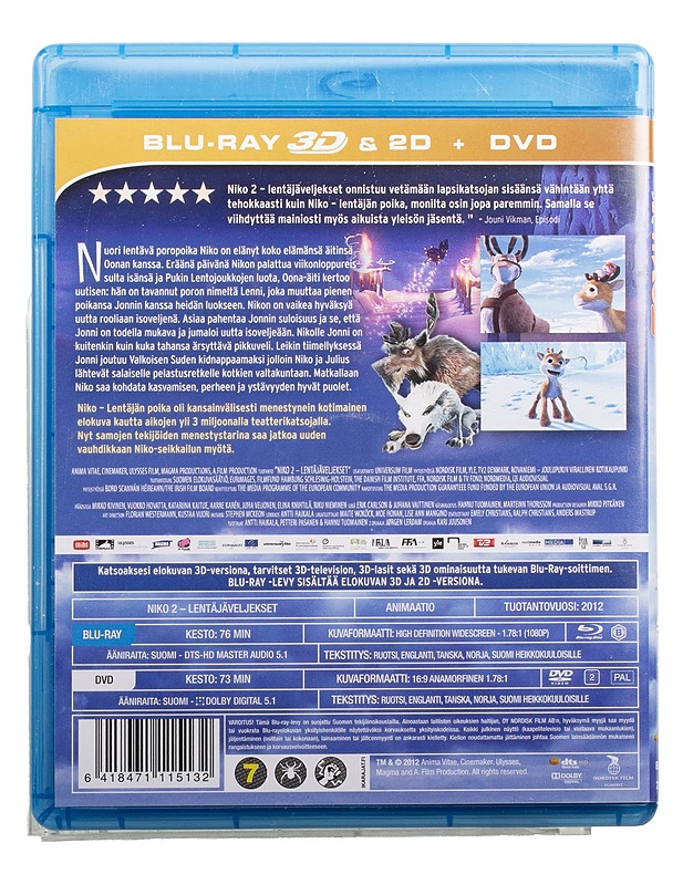 Niko 2 - blu-ray - Blu-ray-levyt - 10105494126 - 1