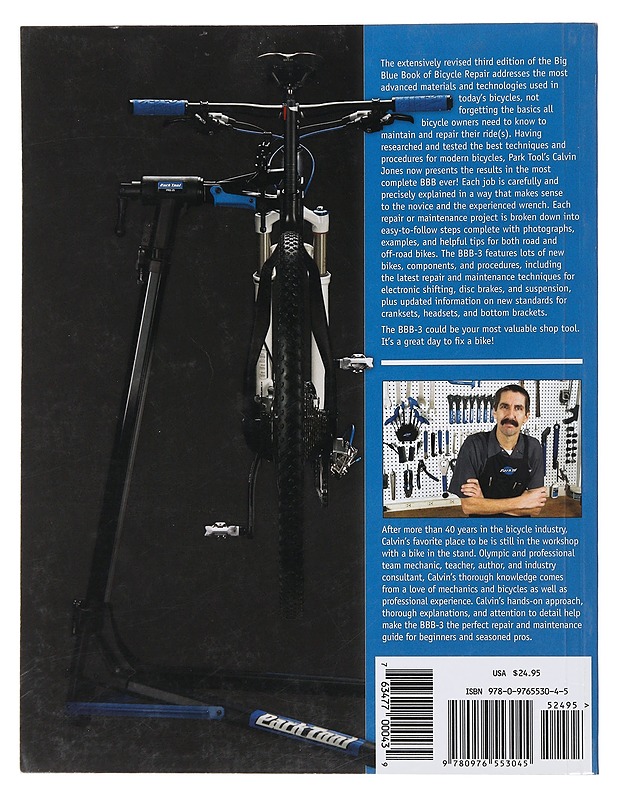 Big blue book of bicycle repair - Jones, C. Calvin - Harrastekirjat - 10105494136 - 1