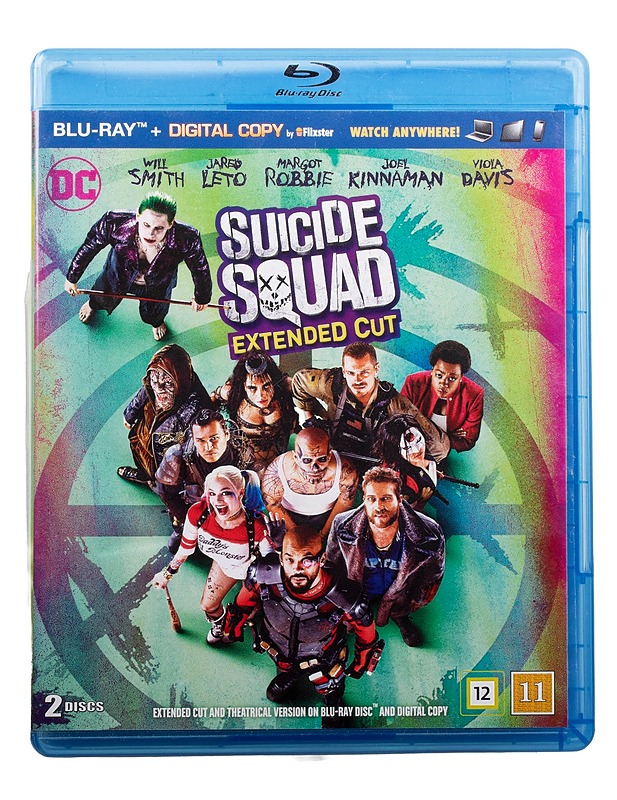 Suicide Squad: Extended cut - blu-ray - Blu-ray-levyt - 10105494137 - 0
