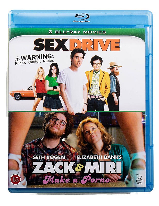 Sex Drive / Zack & Miri Make a Porno - blu-ray - Blu-ray-levyt - 10105494153 - 0