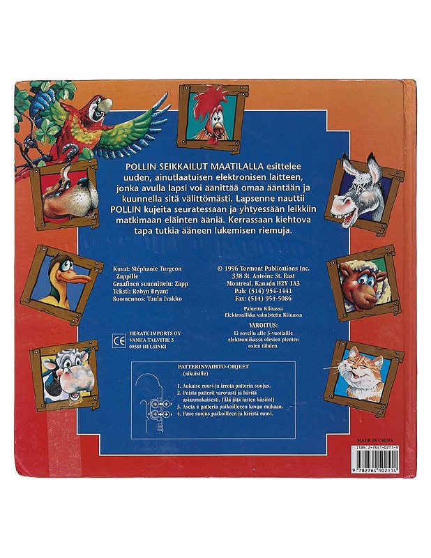 Pollin seikkailut: Maatilalla - Bryant, Robyn - Lastenkirjat - 10105494171 - 1