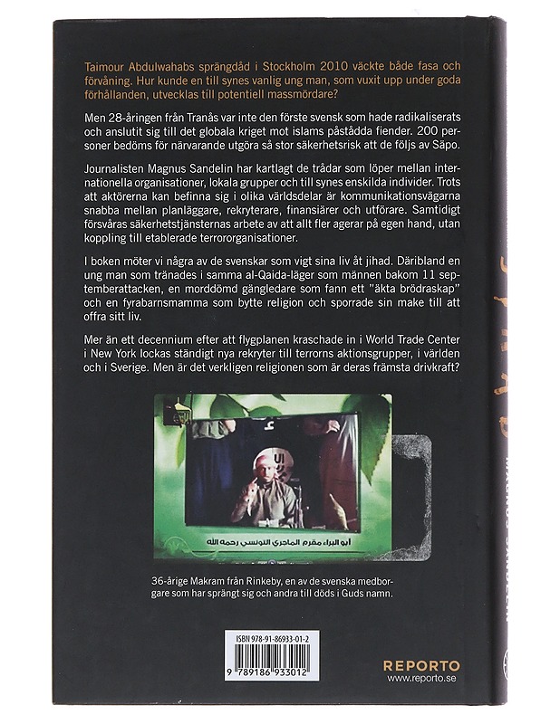 Jihad : svenskarna i de islamistiska terrornätverken - Magnus Sandelin - Elämäkerrat ja muistelmat - 10105494176 - 1