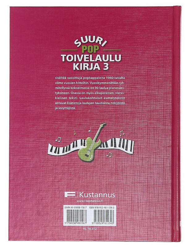 Suuri poptoivelaulukirja. 3 - Kari, Virpi - Musiikki- ja elokuvakirjat - 10105494178 - 1