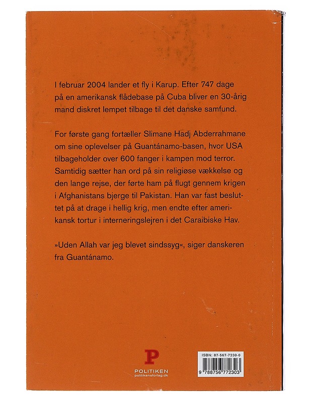 Danskeren på Guantánamo : den personlige beretning - Davidsen-Nielsen - Historiakirjat - 10105494208 - 1