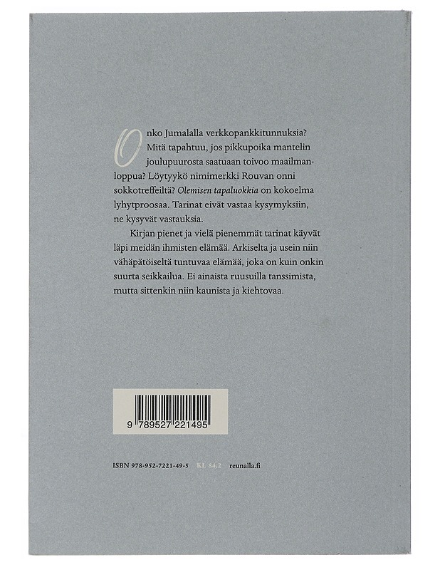 Olemisen tapaluokkia - Olli Sarpo - Romaanit ja novellit - 10105494228 - 1