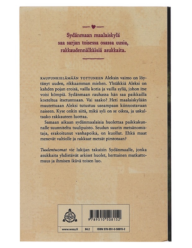 Tuulentuomat - Minna Mikkanen - Romaanit ja novellit - 10105494235 - 1