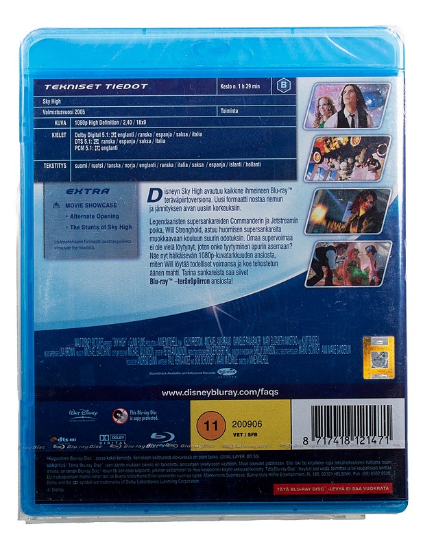 Sky High - Blu-Ray - Blu-ray-levyt - 10105494239 - 1