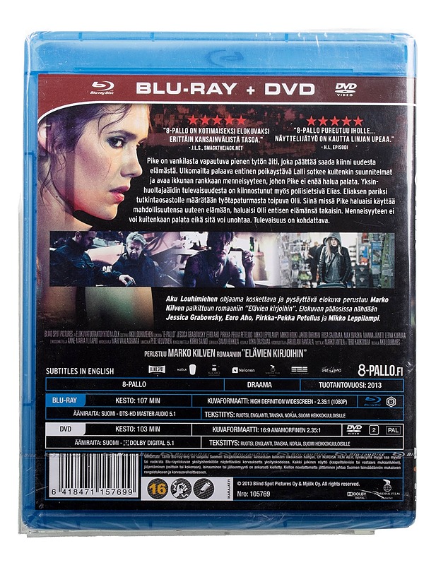 8-Pallo - Blu-Ray + DVD - DVD-elokuvat - 10105494275 - 1