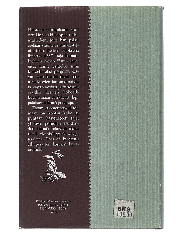 Lapin Kasveja - Carl von Linne - Harrastekirjat - 10105494270 - 1