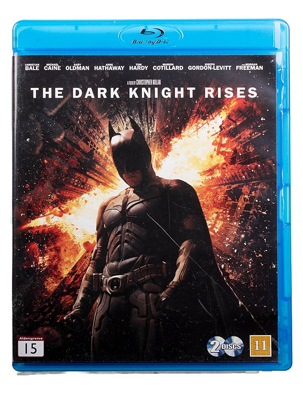 The Dark Knight Rises - Blu-ray - Blu-ray-levyt - 10105494286 - 0