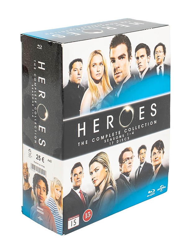 Heroes - The Complete Collection - blu-ray - Blu-ray-levyt - 10105494330 - 0