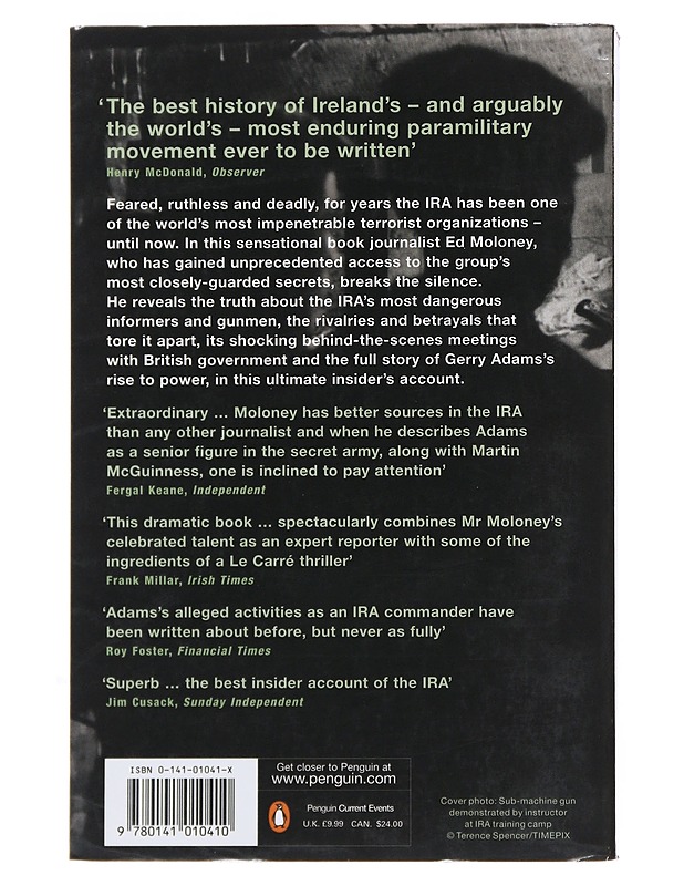 A secret history of the IRA - Ed Moloney - Historiakirjat - 10105494337 - 1