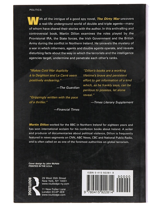 The Dirty War - Martin Dillon  - Tietokirjat ja oppaat - 10105494352 - 1