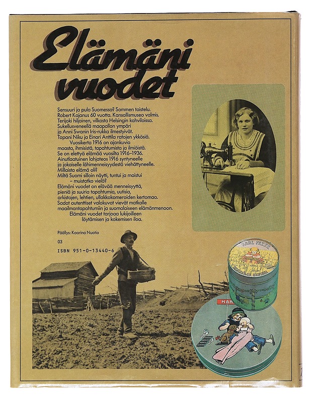 Elämäni Vuodet - Historiakirjat - 10105494382 - 1