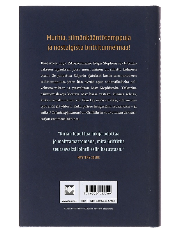 Taikatemppumurhat - Griffiths, Elly - Jännitys ja dekkarit - 10105494419 - 1