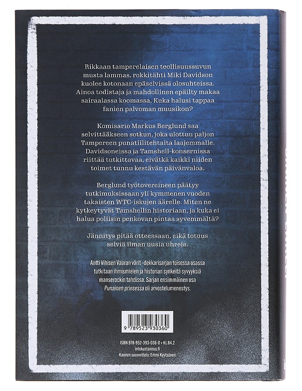 Sininen enkeli - Antti Vihinen - Jännitys ja dekkarit - 10105494421 - 1