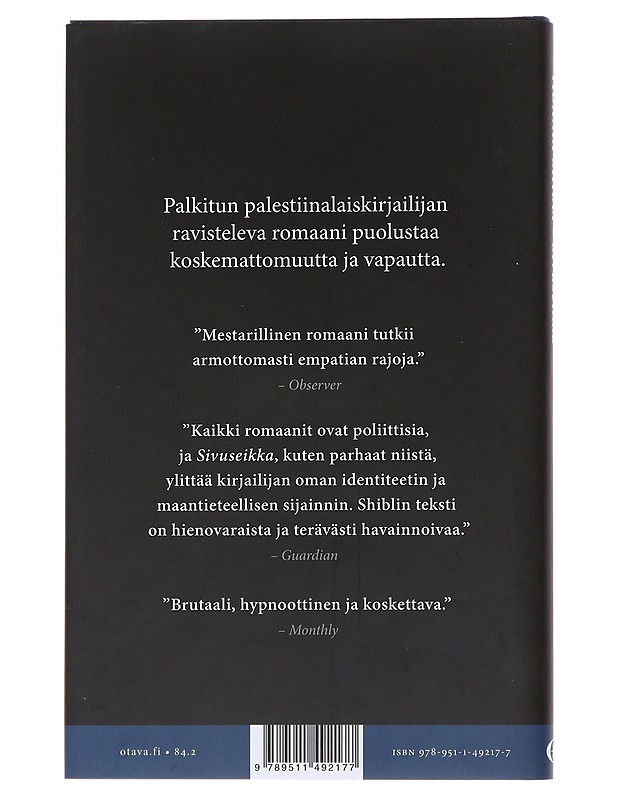 Sivuseikka - Shibli, Adania - Romaanit ja novellit - 10105494450 - 1