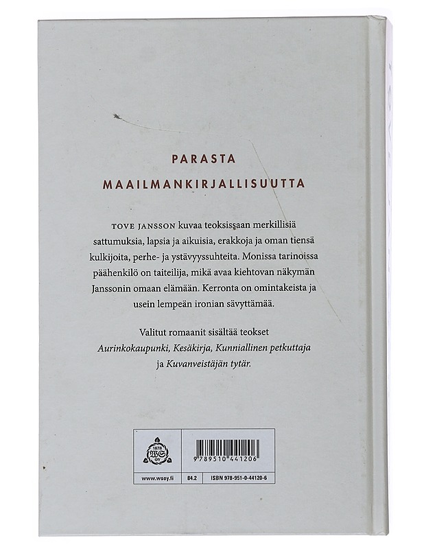 Kuvanveistäjän tytär - Jansson, Tove - Romaanit ja novellit - 10105494451 - 1