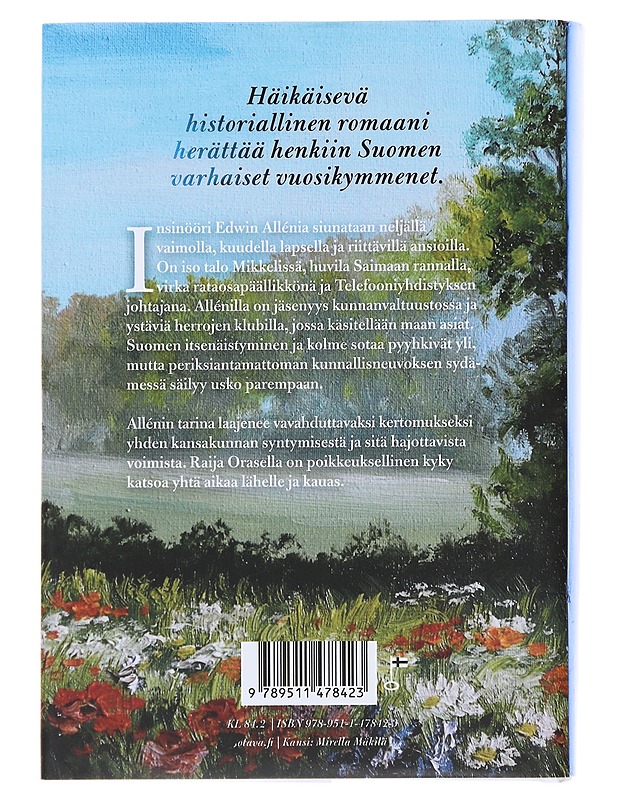 Punaisten kukkien puutarha - Raija Oranen - Romaanit ja novellit - 10105494466 - 1