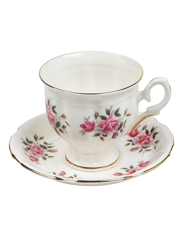 CROWN STAFFORDSHIRE kahvikuppisetti, 4 osaa - Lautaset ja kulhot - 10105494472 - 1