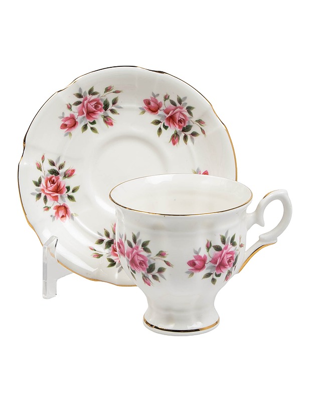 CROWN STAFFORDSHIRE kahvikuppisetti, 4 osaa - Lautaset ja kulhot - 10105494472 - 2