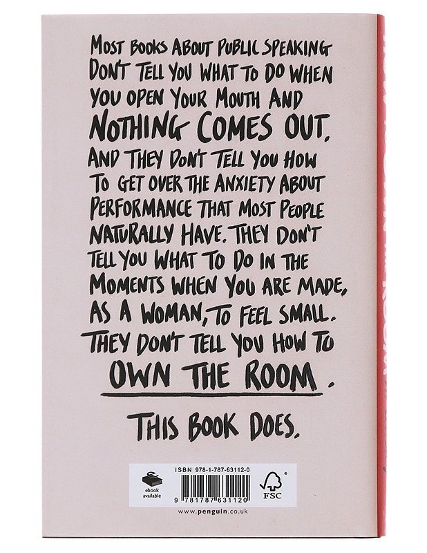 How to own the room : women and the art of brilliant speaking - Viv Groskop - Kirja lahjaksi - 10105494483 - 1