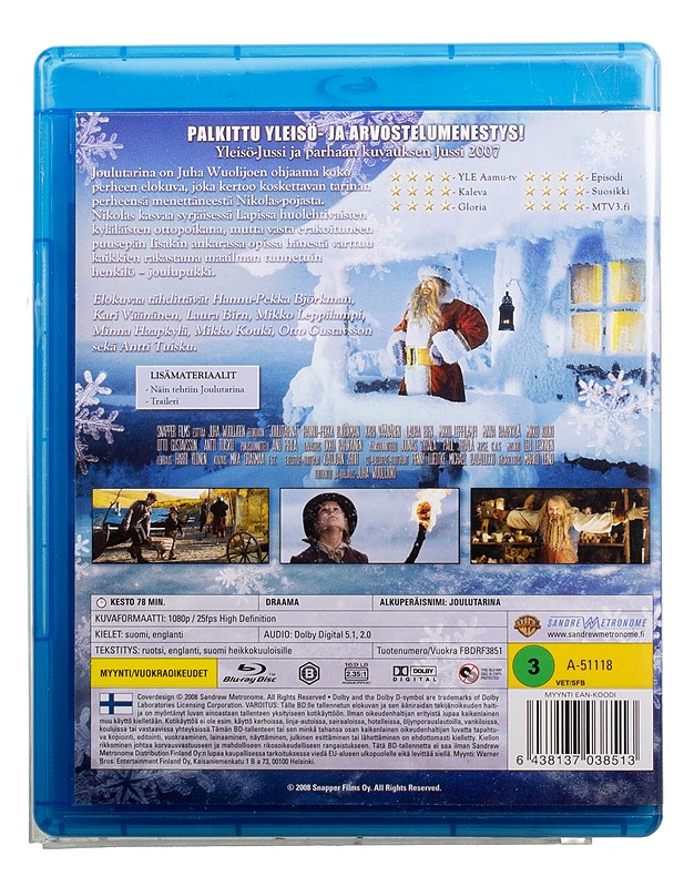 Joulutarina - Blu-ray - Blu-ray-levyt - 10105494488 - 1