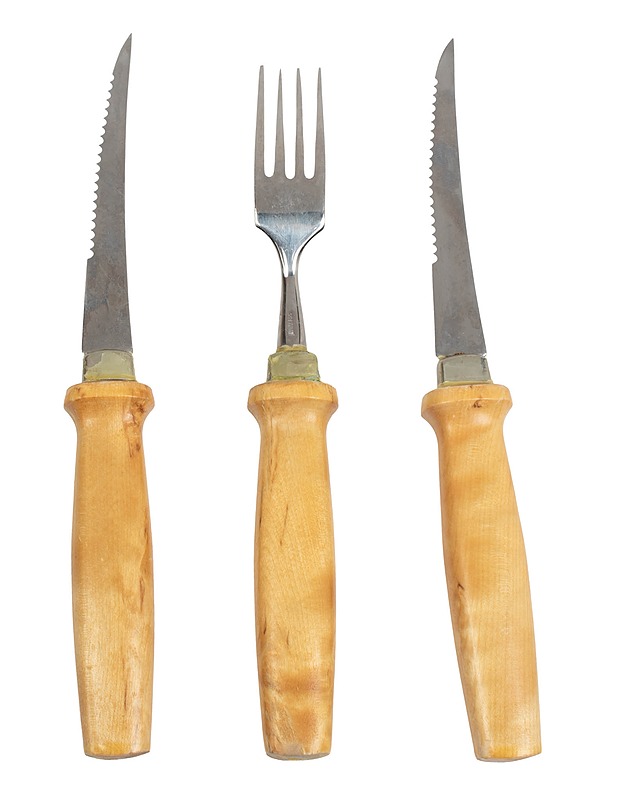 IISAKKI JÄRVENPÄÄ aterimet, 3 kpl, II-laatu - Aterimet - 10105494540 - 1