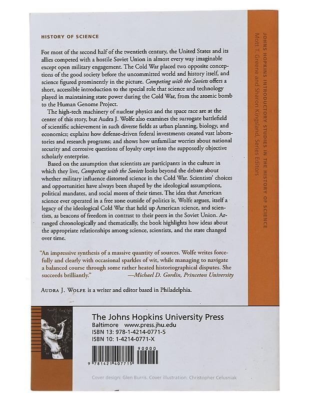 Competing with the Soviets - Audra J. Wolfe - Historiakirjat - 10105494577 - 1