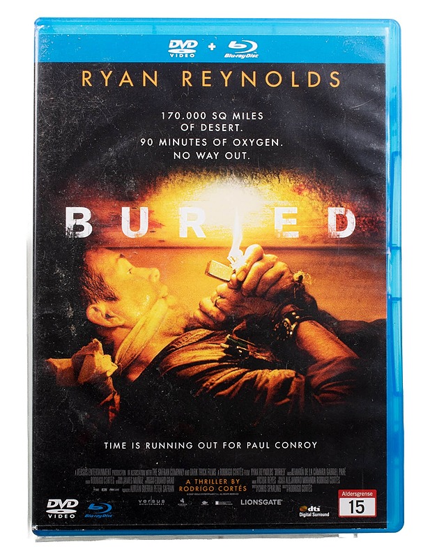 Buried - DVD/Blu-ray - DVD-elokuvat - 10105494594 - 0
