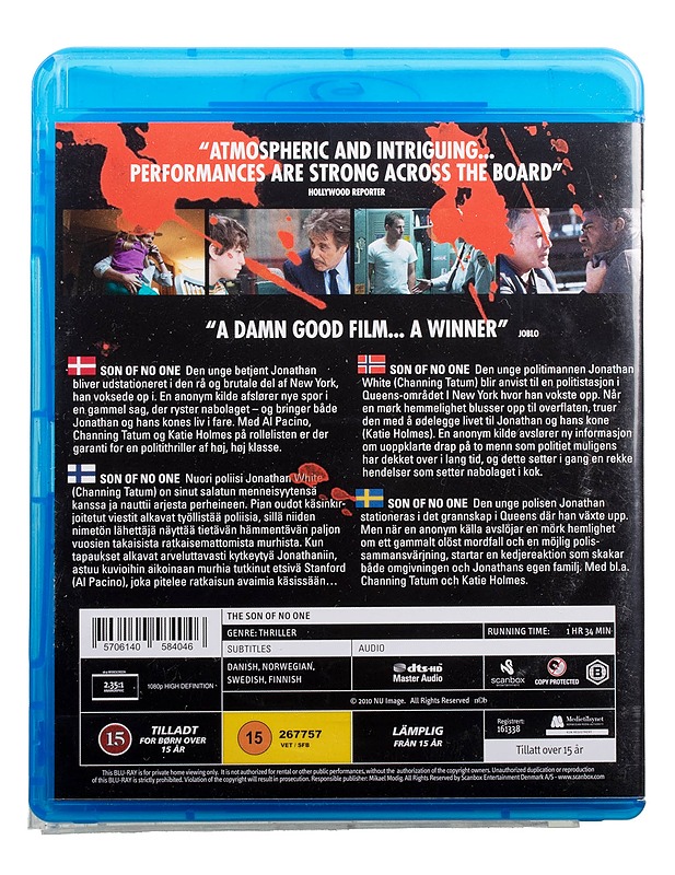 Son of no one - Blu-ray - Blu-ray-levyt - 10105494616 - 1