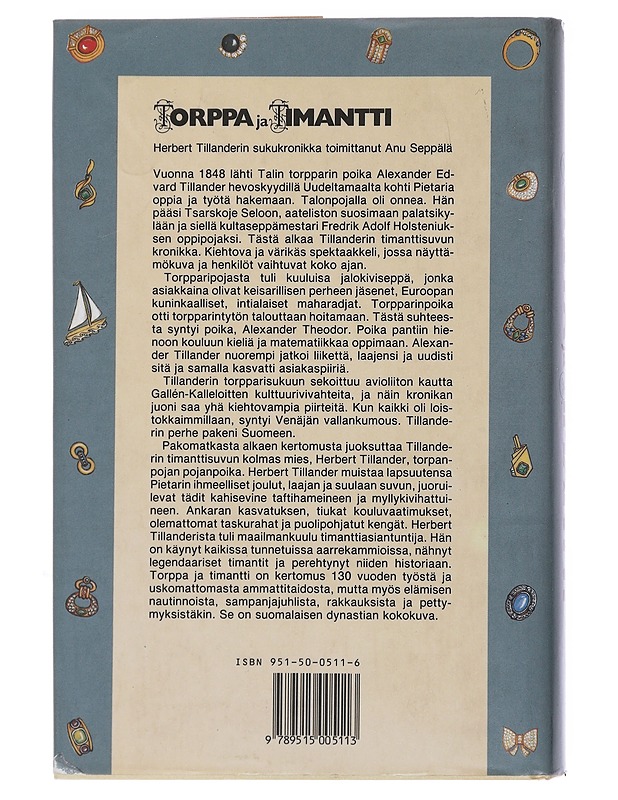 Torppa ja timantti : Tillanderin suvun kronikka - Tillander, Herbert - Elämäkerrat ja muistelmat - 10105494624 - 1