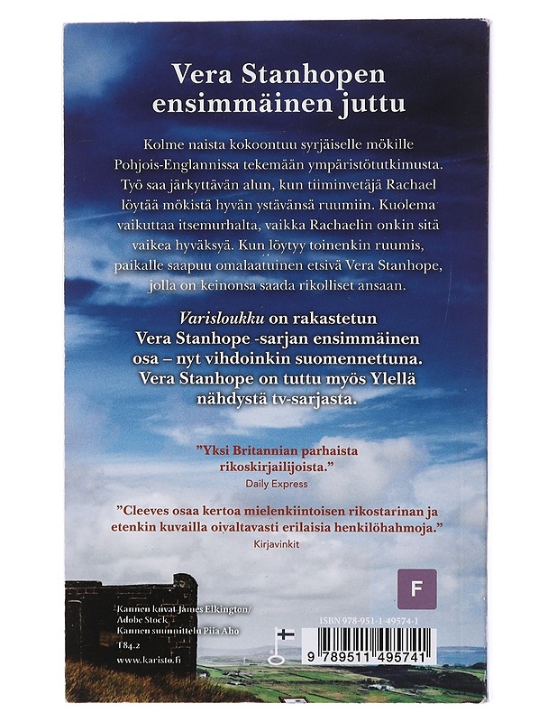 Varisloukku : Vera Stanhope tutkii - Cleeves, Ann - Jännitys ja dekkarit - 10105494637 - 1