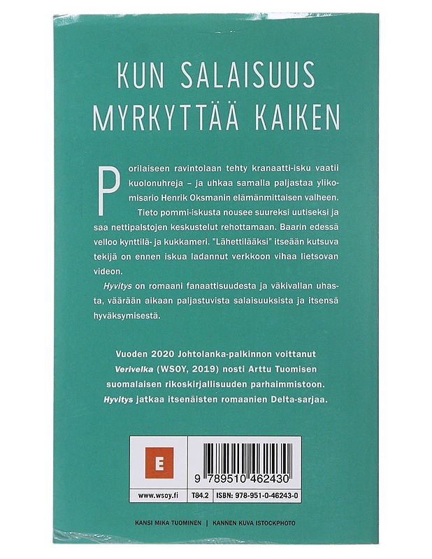 Hyvitys - Arttu Tuominen - Jännitys ja dekkarit - 10105494647 - 1