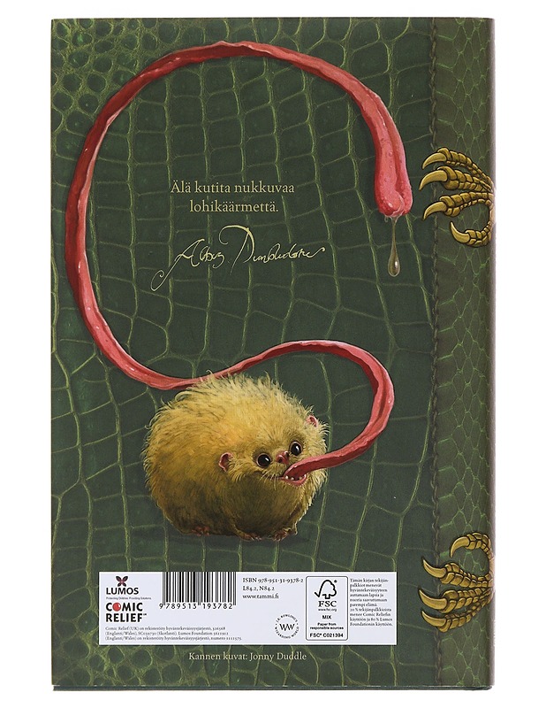 Ihmeotukset ja niiden olinpaikat - Rowling, J. K. - Lastenkirjat - 10105494651 - 1