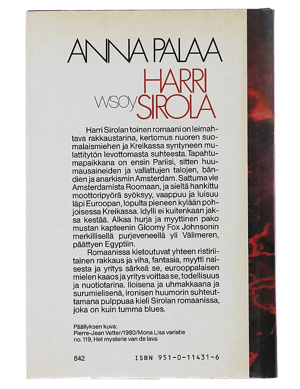 Anna palaa : romaani - Harri Sirola - Romaanit ja novellit - 10105494679 - 1