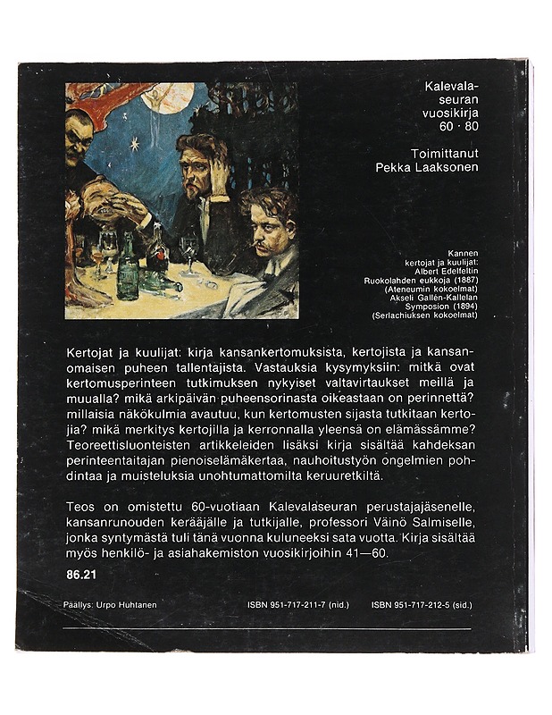 Kertojat ja kuulijat - Pekka Laaksonen - Tietokirjat ja oppaat - 10105494721 - 1