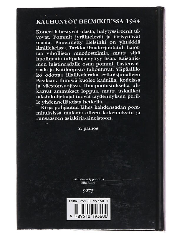 Helsinki liekeissä - Jukka L. Mäkelä - Historiakirjat - 10105494726 - 1