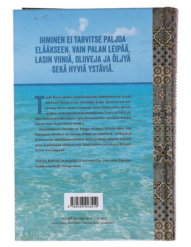 Onnenpekat Espanjassa - Ranta, Tuula - Elämäkerrat ja muistelmat - 10105494735 - 1