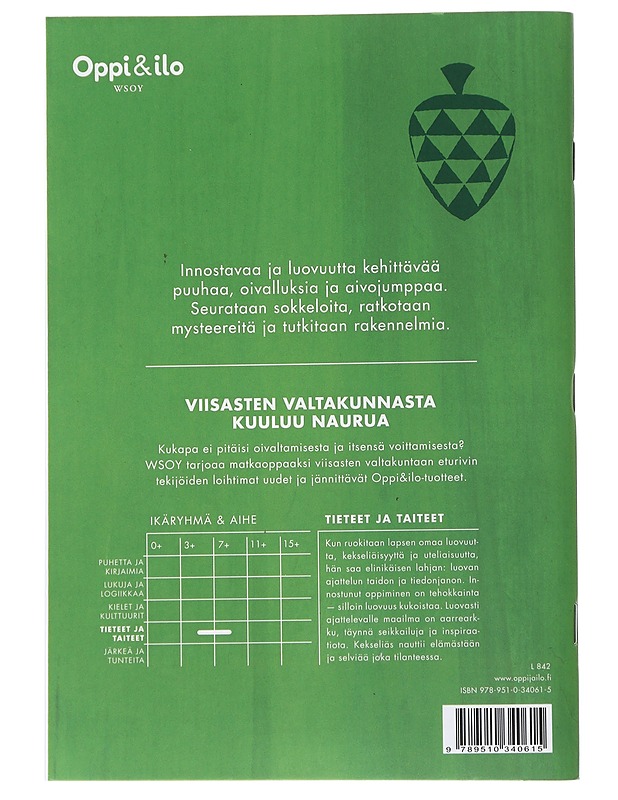 Vinkura & lenkura : luovuuspläjäyksiä & hupipuuhaa - Nisonen, Riitta - Lastenkirjat - 10105494743 - 1