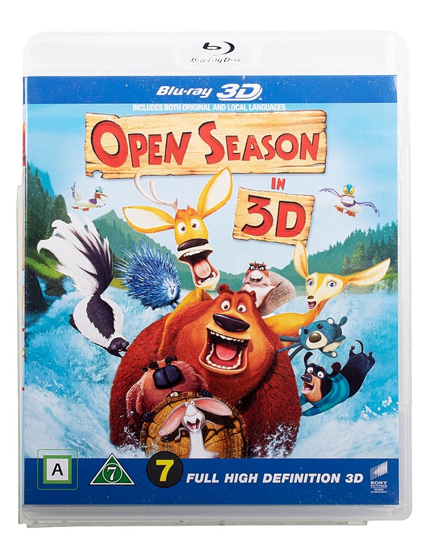 Open Season - Blu-ray 3D - Blu-ray-levyt - 10105494746 - 0